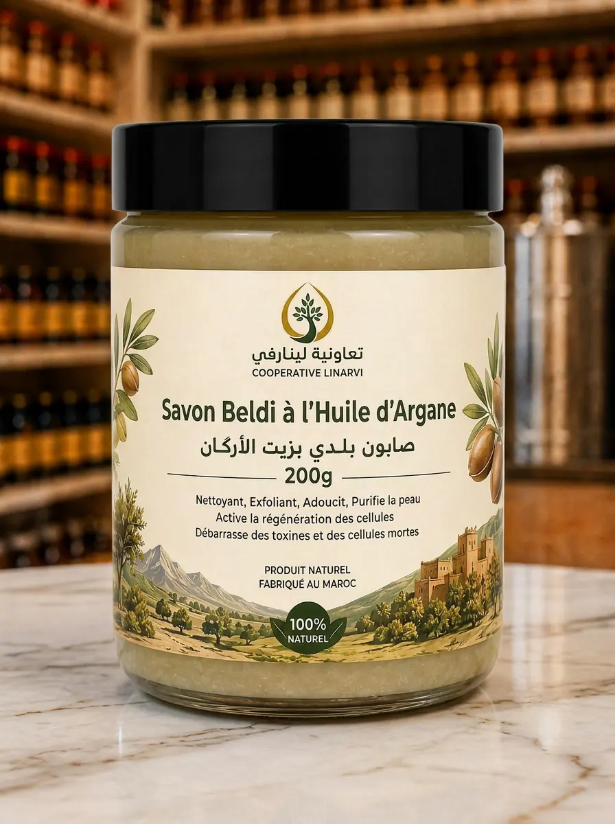 Savon Beldi à l'Huile d'Argan