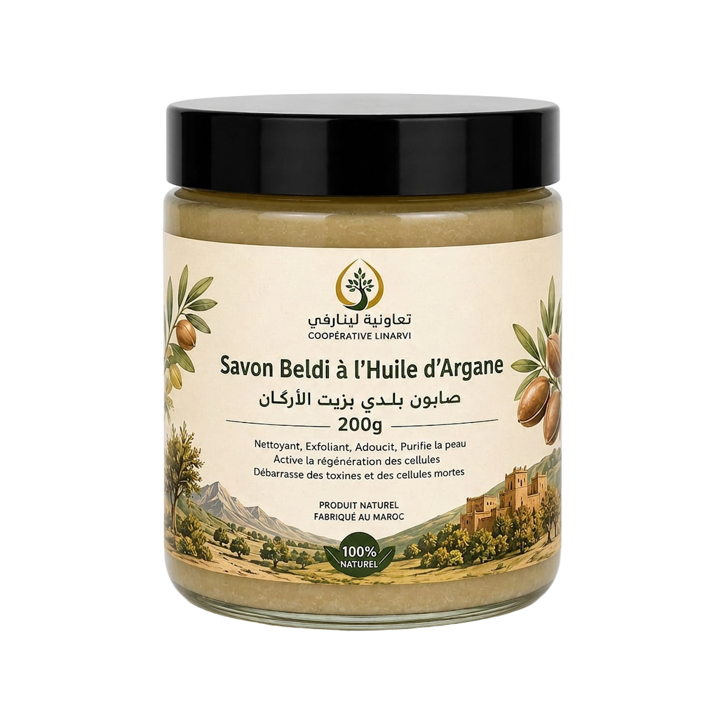 Savon Beldi à l'Huile d'Argan